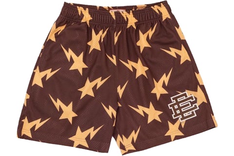 Eric Emanuel x BAPE Miami Basic Short Brown