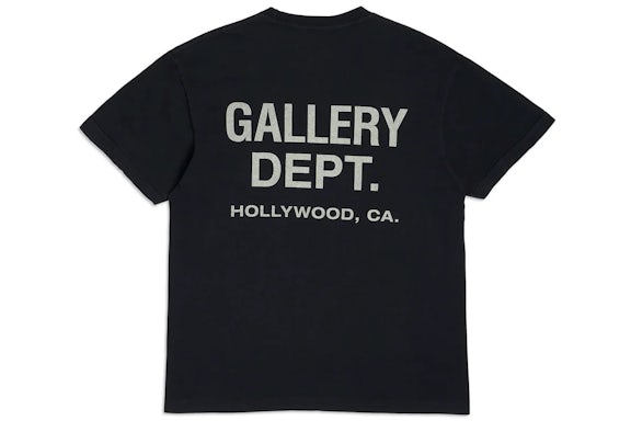 Gallery Dept. Souvenir T-Shirt Black White