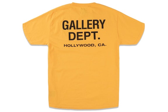 Gallery Dept. Vintage Souvenir T-Shirt Yellow