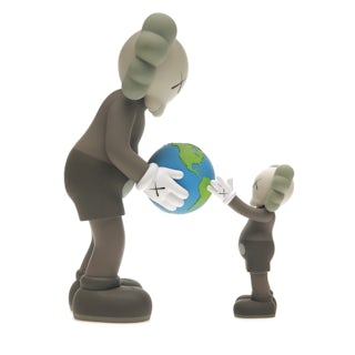 KAWS THE PROMISE Vinyl Figure Brown