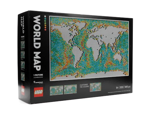 LEGO World Map Set 31203